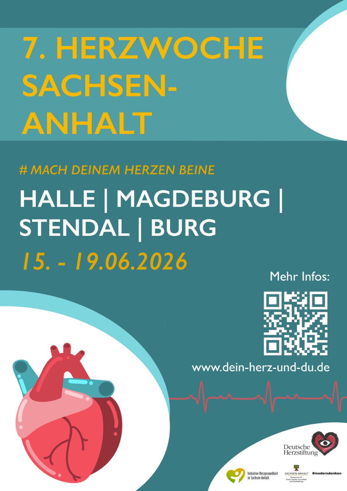 Plakat Herzwoche 2026