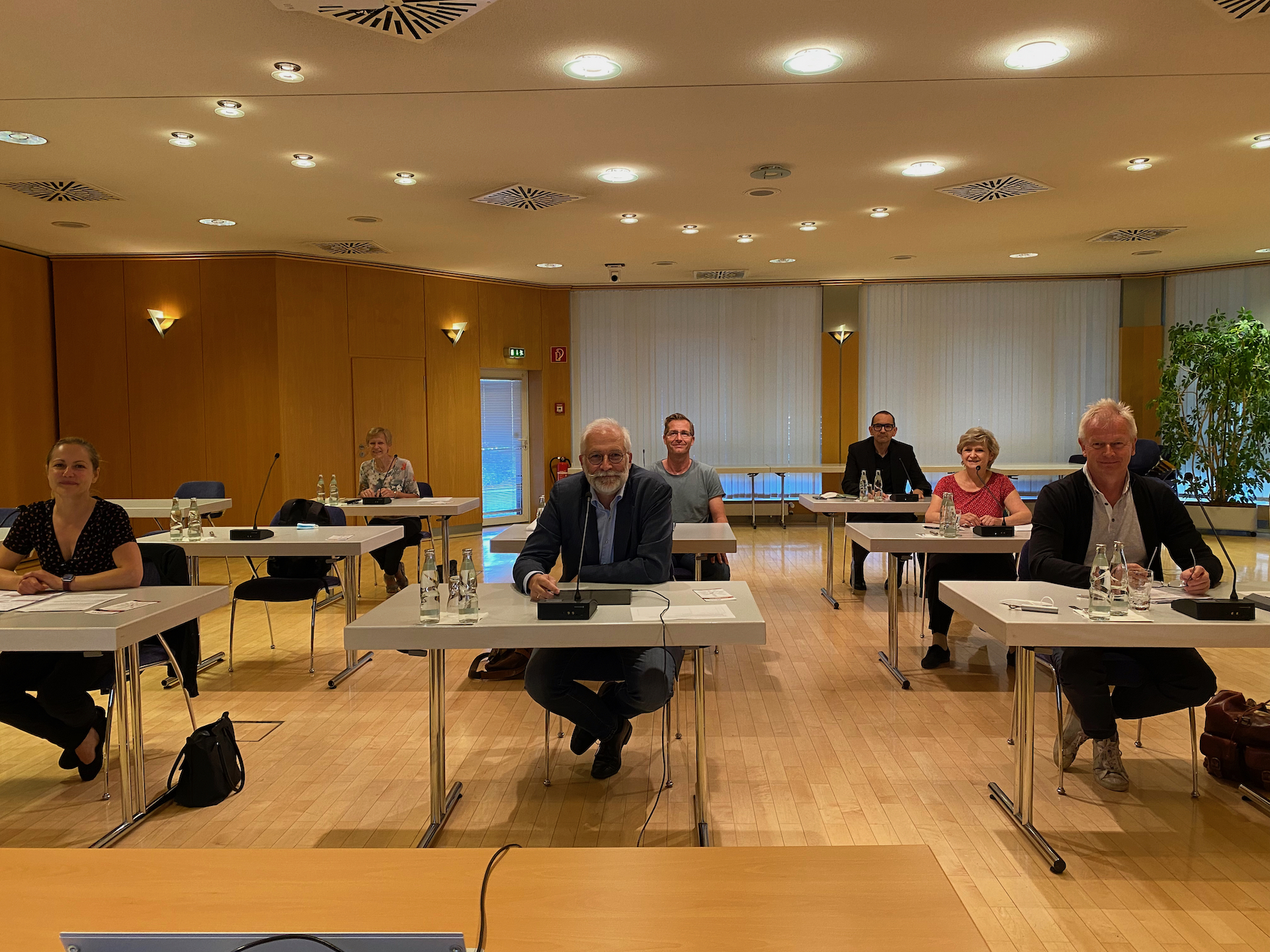 Der Vorstand im Gespräch zur Wahl